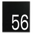 Hausnummer der Emaille modern
